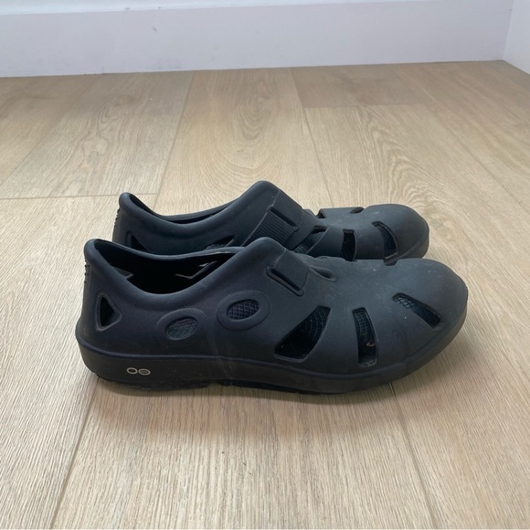 Oofos OOCANDOO SANDAL - BLACK - Picture 2 of 4